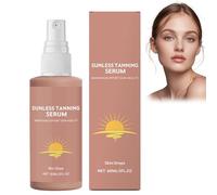 Sunless Tanning Serum - Gocce Zeria per Aumentare Naturalmente la Melanina, Trattamento Viso e Corpo Senza Sole, Migliorando il Tono Naturale della Pelle per un Vero Bagliore Baciato dal Sole