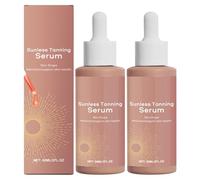 Sunless Tanning Serum - Gocce Zeria per Aumentare Naturalmente la Melanina, Trattamento Viso e Corpo Senza Sole, Migliorando il Tono Naturale della Pelle per un Vero Bagliore Baciato dal Sole, Idratan