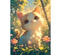 Sunlight 700 Piece Jigsaw Puzzles for Adults, Colourful, Challenging & Brainteasing Adult puzzles 700 Pieces Cat, Fun jigsaws for The Whole Family 20x15 inch