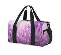 Sunlight - Borsone sportivo con lavanda, per il fine settimana, per la notte, casual, da viaggio, palestra, per bambini, ragazze, ragazzi, donne e uomini