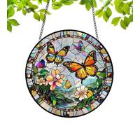 Sunlight Catcher Acrylic Ornament - Hangable 2D Flat Decoration - Acrylic Ornament Window Puzzle Theme,for Porch Garden Living Room Balcony Bedroom Housewarming Birthday