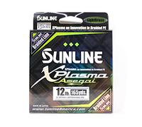 Sunline 63043204 Xplasma Asegai Verde Chiaro Test 5,4 kg / 150 YD, Unisex, 12LB Test/165 YD