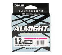 SUNLINE ALMIGHT All Purpose Treccia Affondamento PE Linea 150m #Rosa,...
