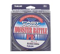Sunline P.E Line X8 Monster Battle Cast Away 300m P.E 5 80lb (6079)