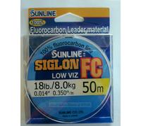 Sunline SIGLON FLUOROCARBON 50MT 0.35 CARICO kg 8.0 18LB 50MT