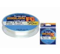 Sunline Siglon - Filo in fluorocarbonio trasparente, 0,160 mm, 50 m, 1,80 kg