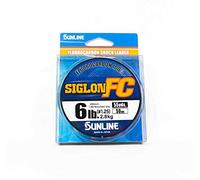 Sunline Siglon - Filo in fluorocarbonio trasparente, 0,200 mm, 50 m, 2,80 kg