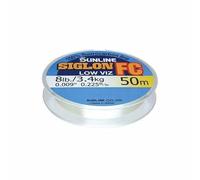 Sunline Siglon - Fluorocarbon trasparente, 0,330 mm, 50 m, 7,10 kg