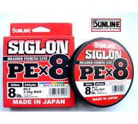 SUNLINE SIGLON PE X8 200m Braided Fishing Line Multicolor Giappone