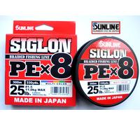Sunline P.E Linea X8 Siglon 300M P.E 1.5 25LB Multi (2653)