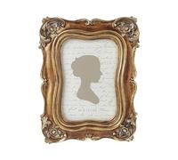 Sunlit Cornice portafoto vintage, 10 x 15 cm, lussuose cornici antiche con vetro frontale, bronzo