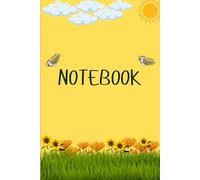 Sunlit Notebook: Thoughts Under the sun Notebook ,120 pages lined,6"X9"