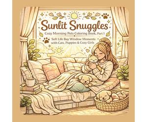 Sunlit Snuggles: Cozy Morning Pets Coloring Book, Part 1