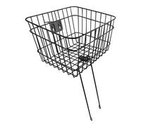 Sunlite Grande Cestino Piedi Filo Fxd 14.5x12x9.5 Nero Hs-Mount W/ Gambe F/