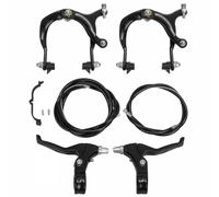Sunlite MX Side Freni Pinza Laterali Alluminio Ant & Post + Leve + Cavi + Guaina
