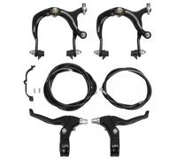 Sunlite MX Side Freni Pinza Laterali Alluminio Ant & Post + Leve + Cavi + Guaina