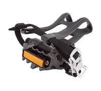 Sunlite Profilo Basso Plastica Atb W/ Punta Clip Pedali MTB Pl / Stl Wclp&strps9