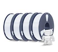SUNLU 4KG Filamento PLA 1.75mm, Veloce ad Alto Flusso, Bianca