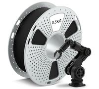 SUNLU 500G Filamento 3D PA12-CF 1,75 mm, Filamento in Nylon con Fibra di Carbonio, Eccellente Resistenza all'Usura e agli Oli, Bobina Resistente al Calore, Dimensionale +/-0,02 mm, 0.5KG, Nero