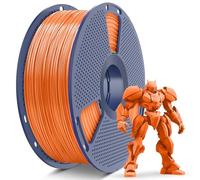 SUNLU ABS Filamento 1,75mm, ad alta Resistenza, Resistente alle alte Temperature, per Stampante 3D, Bobina da 1 kg, abs Arancione Sole