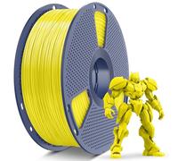 SUNLU ABS Filamento 1,75mm, ad alta Resistenza, Resistente alle alte Temperature, per Stampante 3D, Bobina da 1 kg, abs Giallo
