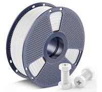 SUNLU ABS Filamento Haute Vitesse 1,75mm, Filamento di stampa 3D Rapide ABS Filament da 350 mm/s, Résistance à la Chaleur, Excellente Ténacité, Impression Rapide, Bobine de 1KG.(Bianco)