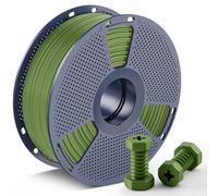 SUNLU ABS Filamento Haute Vitesse 1,75mm, Filamento di stampa 3D Rapide ABS Filament da 350 mm/s, Résistance à la Chaleur, Excellente Ténacité, Impression Rapide, Bobine de 1KG.(Verde Oliva)