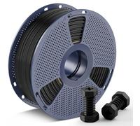 SUNLU ABS Filamento Haute Vitesse 1,75mm, Filamento di stampa 3D Rapide ABS Filament da 350 mm/s, Résistance à la Chaleur, Excellente Ténacité, Impression Rapide, Bobine de 1KG.(Noir)