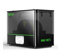 SUNLU Essiccatore Filamenti Ufficiale E2, 110°C Max, Riscaldatore PTC 500W, Essiccazione e Ricottura 2-in-1, Doppia Camera per Filamenti Professionali PC PA-CF FR-ABS (Nero)