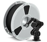 SUNLU Filamento 3D PA12-CF 1,75 mm 1KG, Filamento in Nylon con Fibra di Carbonio, Eccellente Resistenza all'Usura e agli Oli, Bobina Resistente al Calore, Precisione Dimensionale +/-0,02 mm, 1KG, Nero