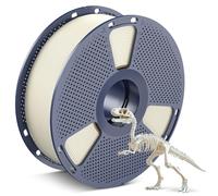 SUNLU Filamento in PLA per stampante 3D, bobina da 1 kg, 1,75 mm, precisione dimensionale +/- 0,02 mm, bobina da 1 kg, colore: bianco osso