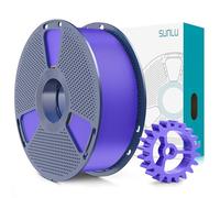 SUNLU Filamento per stampante 3D PL 2.0, filamento PL da 1,75 mm, più resistente e forte, filamento ben avvolto, precisione dimensionale +/-0,02 mm, bobina da 1 kg, viola lavanda