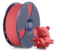 SUNLU High Speed Matte PLA Filament, Stampa 3D rapida con resistenza, Filamento PLA con finitura opaca liscia, Stampa iperveloce a 600mm/s, Bobina da 1 kg, matte pla Rosso Ciliegia