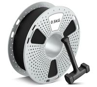 SUNLU PA6-CF Filamento 3D 1.75 mm 500G, Temperatura di Deflessione Termica Fino a 209°C, Composto da 80% Nylon PA e 20% Fibre di Carbonio, Rigido/Forte/Resistente al Calore, per Parti Industriali