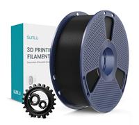 SUNLU PL Filamento 1,75mm, Maggiore Durata e alta Resistenza, Filamento per Stampante 3D PLA Plus per Stampanti 3D FDM, Bobina da 1KG, pl Nero