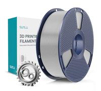 SUNLU PL Filamento 1,75mm, Maggiore Durata e alta Resistenza, Filamento per Stampante 3D PLA Plus per Stampanti 3D FDM, Bobina da 1KG, pl Argento