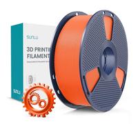 SUNLU PL Filamento 1,75mm, Maggiore Durata e alta Resistenza, Filamento per Stampante 3D PLA Plus per Stampanti 3D FDM, Bobina da 1KG, pl Arancione Soleggiato