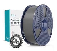 SUNLU PL Filamento 1,75mm, Maggiore Durata e alta Resistenza, Filamento per Stampante 3D PLA Plus per Stampanti 3D FDM, Bobina da 1KG, pl Grigio