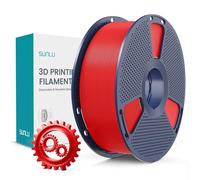 SUNLU PL Filamento 1,75mm, Maggiore Durata e alta Resistenza, Filamento per Stampante 3D PLA Plus per Stampanti 3D FDM, Bobina da 1KG, pl Rosso