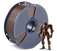 SUNLU PLA Filamento Stampante 3D, Filamento PLA 1.75mm per Stampante 3D, Adatto Alla Maggior Parte Delle Stampanti FDM, Bobina da 1KG. (Marrone caffè)