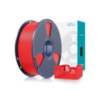 SUNLU Rapid PLA Plus 2.0 Filamento, stampante 3D PLA+ ad alta velocità, 1 kg, rosso
