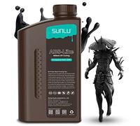 SUNLU Resina ABS-Like per stampante 3D 1KG, Resina a Polimerizzazione Rapida UV 405nm per Stampa 3D LCD/DLP/SLA, Non Fragile & Alta Precisione, Nero 1000g