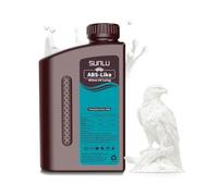 SUNLU Resina ABS-Like per stampante 3D, Resina a Polimerizzazione Rapida UV 405nm per Stampa 3D LCD/DLP/SLA, Non Fragile & Alta Precisione, Bianco 1000G