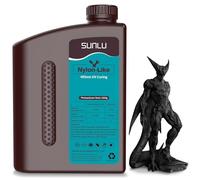 SUNLU Resina fotopolimerica 3D simile al nylon 2KG, ad alta resistenza e durevole, per stampanti LCD/DLP/SLA, indurimento UV 395-405 nm, ideale per parti funzionali, prototipi, 2000 g, nero