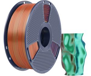 SUNLU Silk PL Tri-Color Orange Blue Green - 1,75 mm / 1000 g