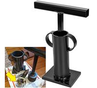 Sunluway Rock Crusher Heavy Duty Frit Maker Glass Breaker Ore Crusher Gold Panning Mining Pulverizer Mine Prospecting Stone Rock Hound Gold Rush DIY