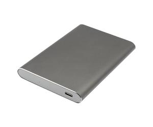 Sunmeit 2,5 pollici SATA3 a USB3. 1 SSD Solid Mechanical Notebook Hard Drive Box Tipo-C3.1 Mobile Storage Hard Drive Box Grigio