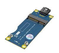 Sunmeit Adattatore Mini PCI-e A USB con slot per scheda SIM per modulo WWAN/LTE