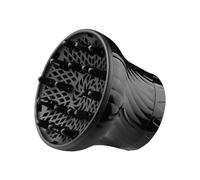 Sunmeit Cappuccio per asciugacapelli con interfaccia universale per cofano da parrucchiere che soffia i capelli ricci, acconciatura, accessori per asciugacapelli, nero