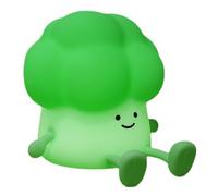 Sunmeit Carino Broccoli Luce Notturna Bambini LED Lampada da Notte Decorazione per Bambini Lampada da Comodino per Bambini Lampada da Notte di Accompagnamento
